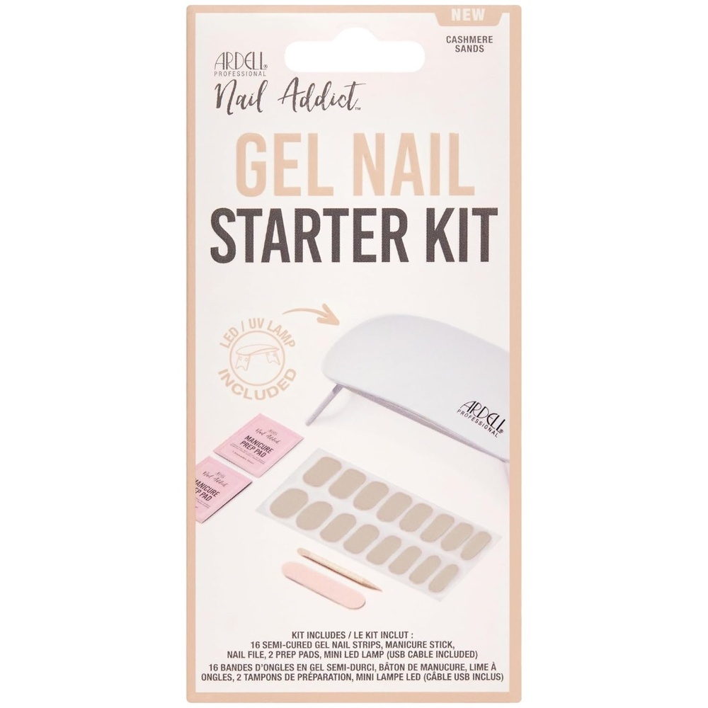 Nail Addict Gel Nail Starter Kit With LED UV Light